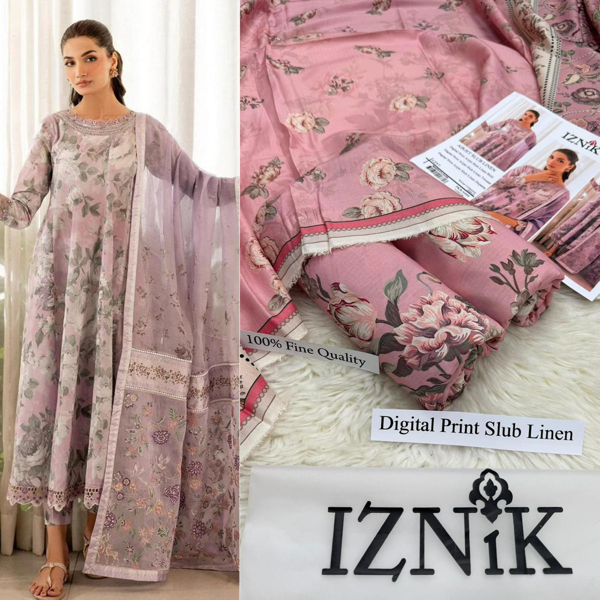 Unstitched Shalwar kameez