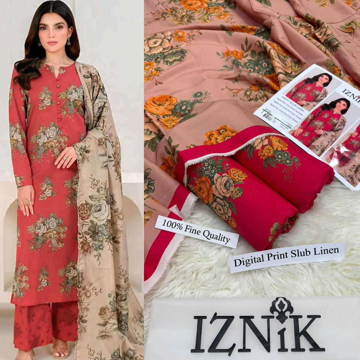 Unstitched Shalwar kameez