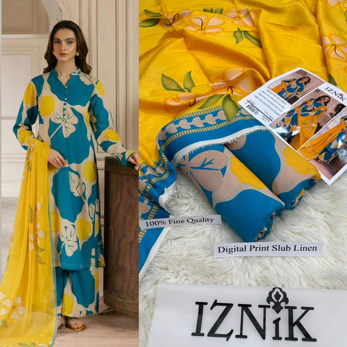 Unstitched Shalwar kameez