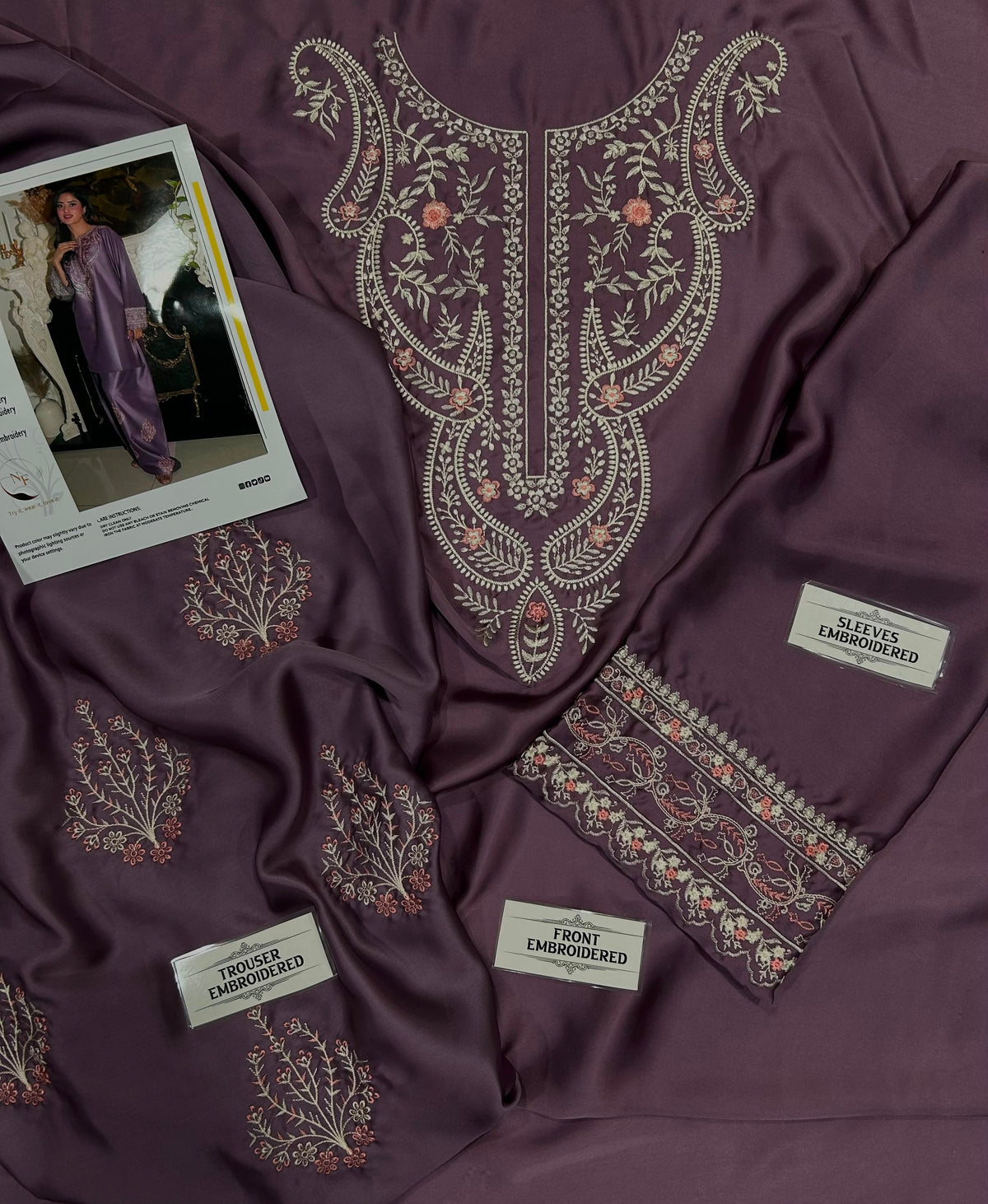 Shalwar kameez Unstitched