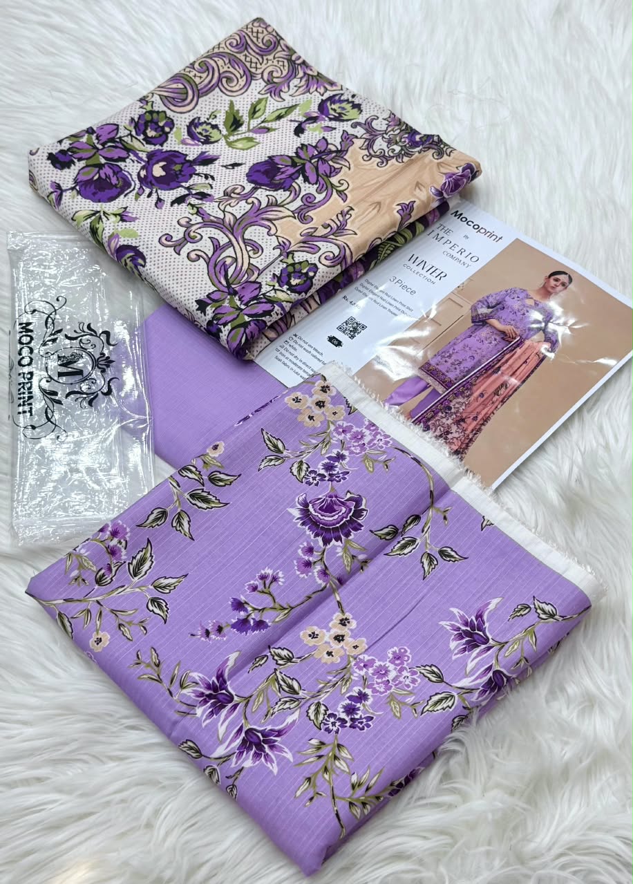 UNSTITCHED  PRINTED SHALWAR KAMEEZ