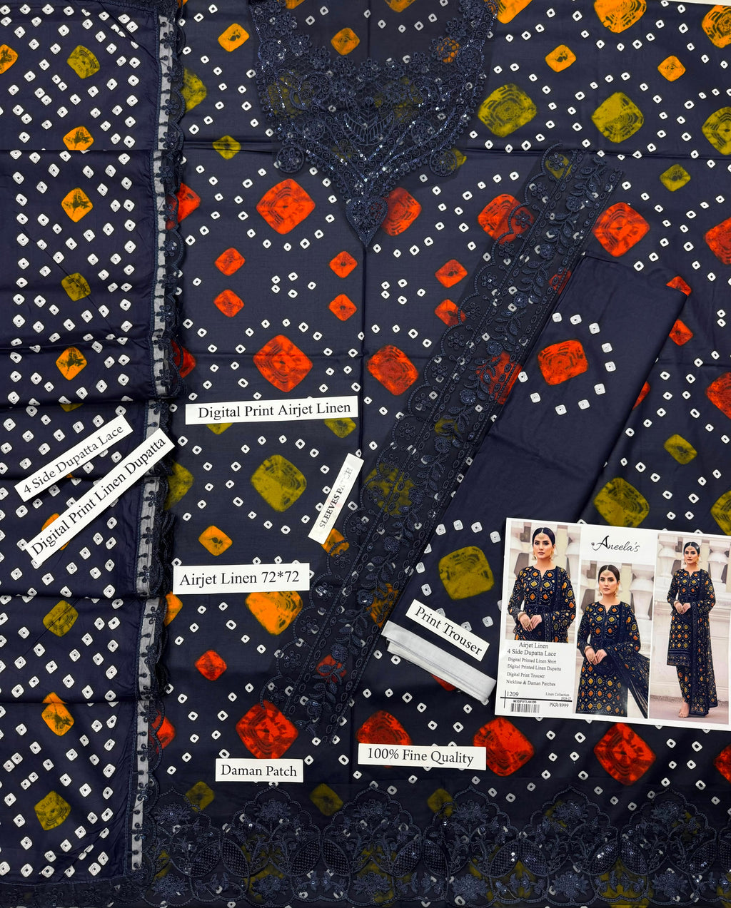 Unstitched dress