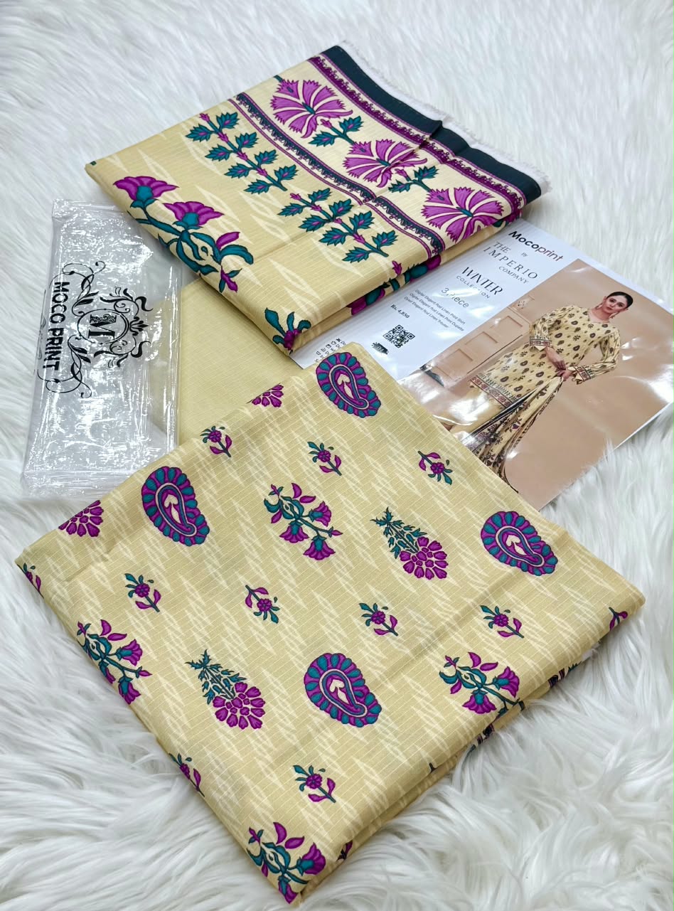 UNSTITCHED  PRINTED SHALWAR KAMEEZ