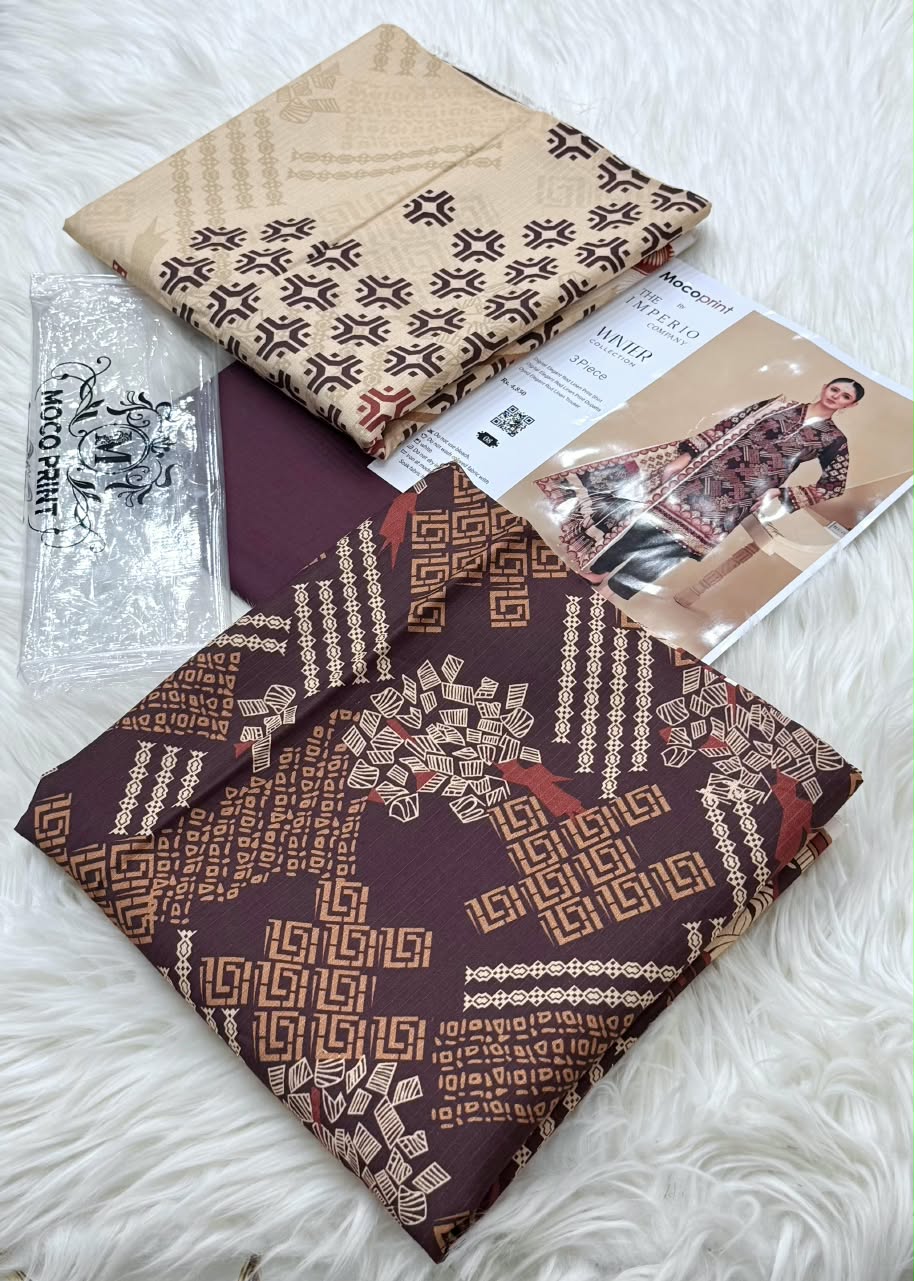 UNSTITCHED  PRINTED SHALWAR KAMEEZ
