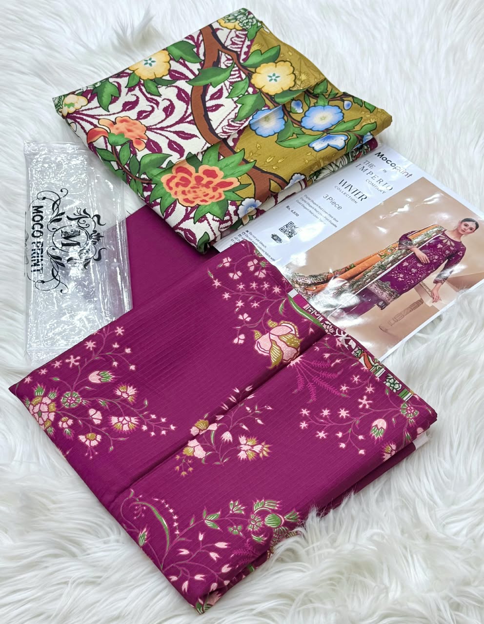 UNSTITCHED  PRINTED SHALWAR KAMEEZ